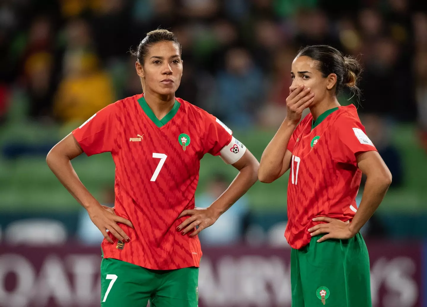 Morocco took on Germany in the FIFA Women's World Cup yesterday (Monday, 24 July).