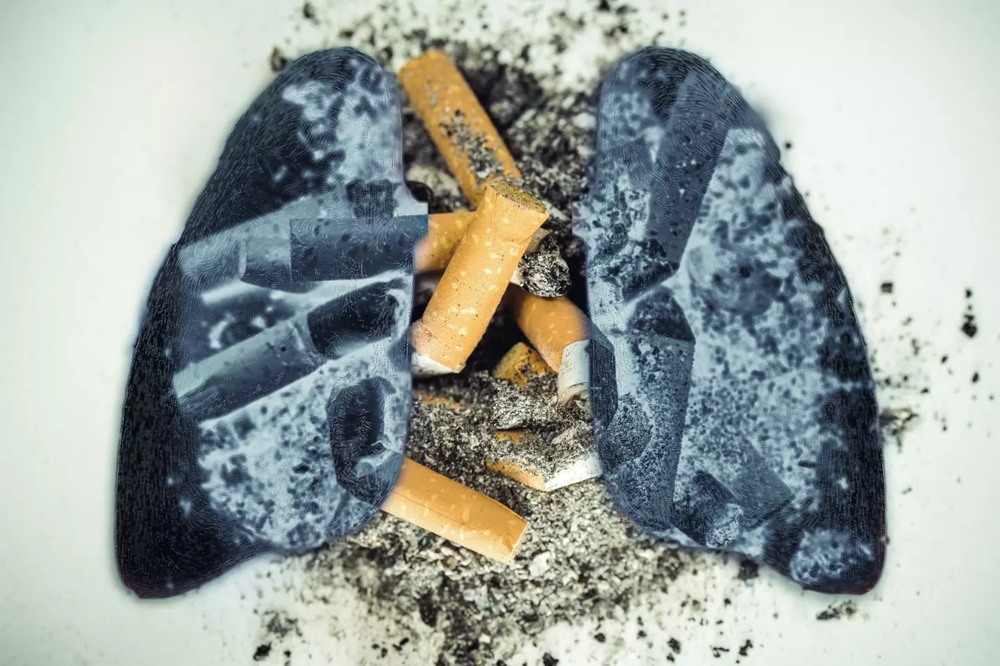 Social smokers may be in denial about an addiction and avoid getting help (Getty Stock Photo)