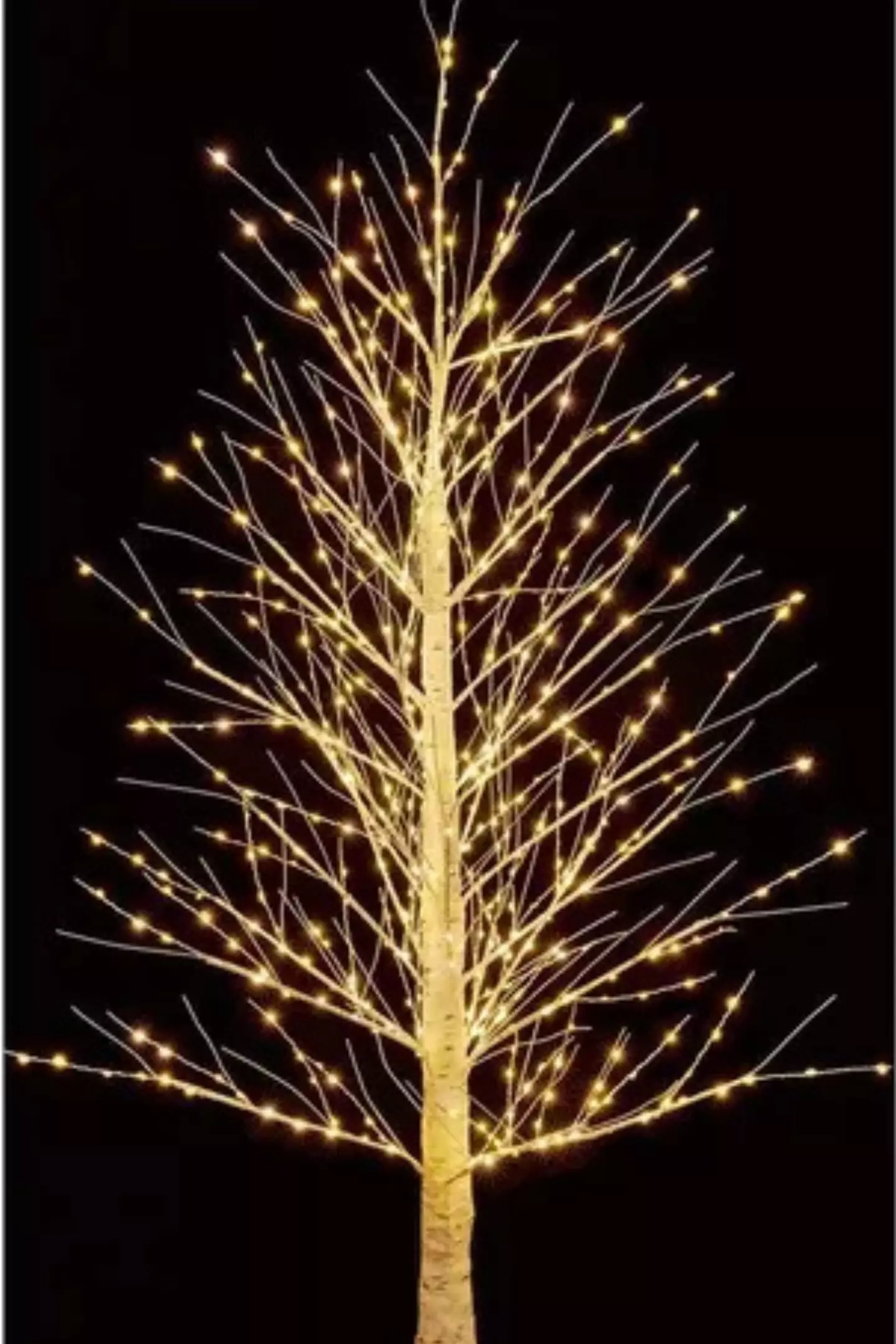 The Currys faux Birch Tree can be used to liven up outdoor spaces (Currys)