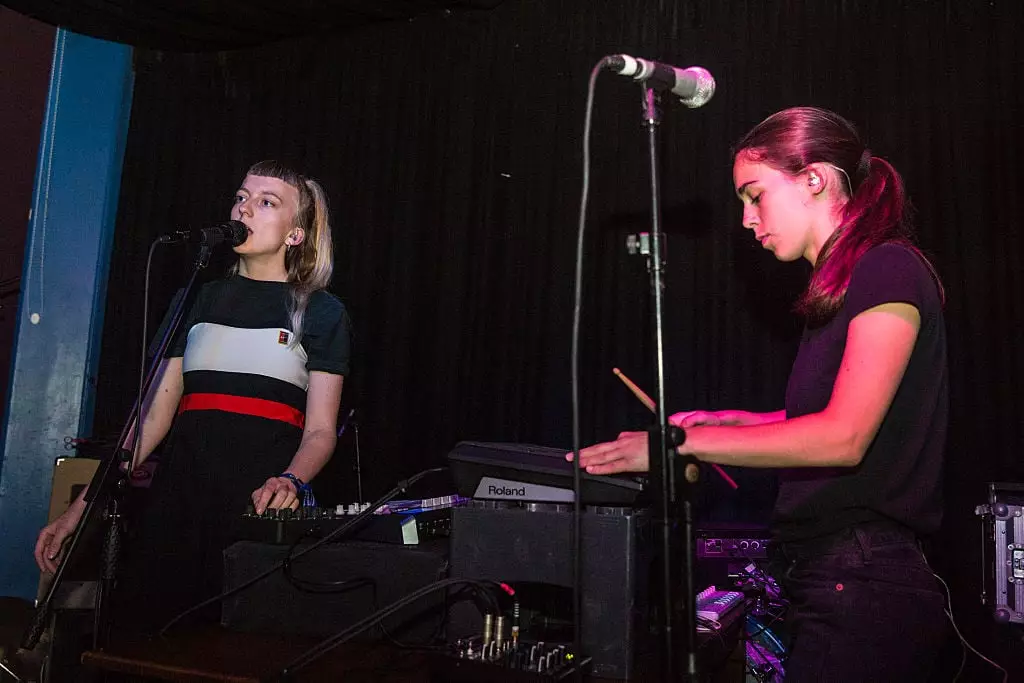 Rising music duo Smerz will support Robyn in Glasgow (Lorne Thomson/Getty Images)