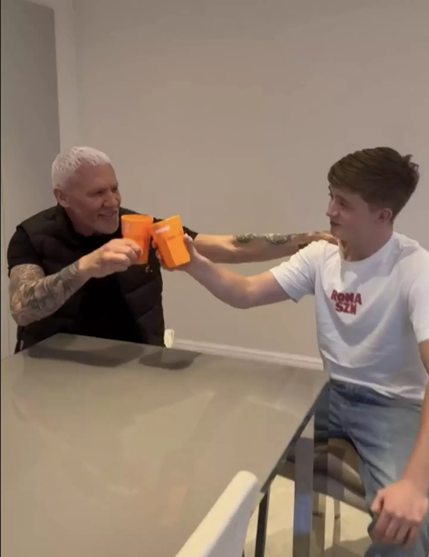 New pal Wayne Lineker has promised to meet Henry at his final destination.