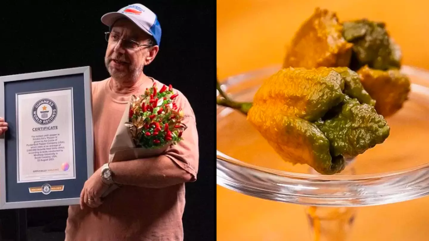 Man who created world’s hottest pepper breaks down what happened when he ate it