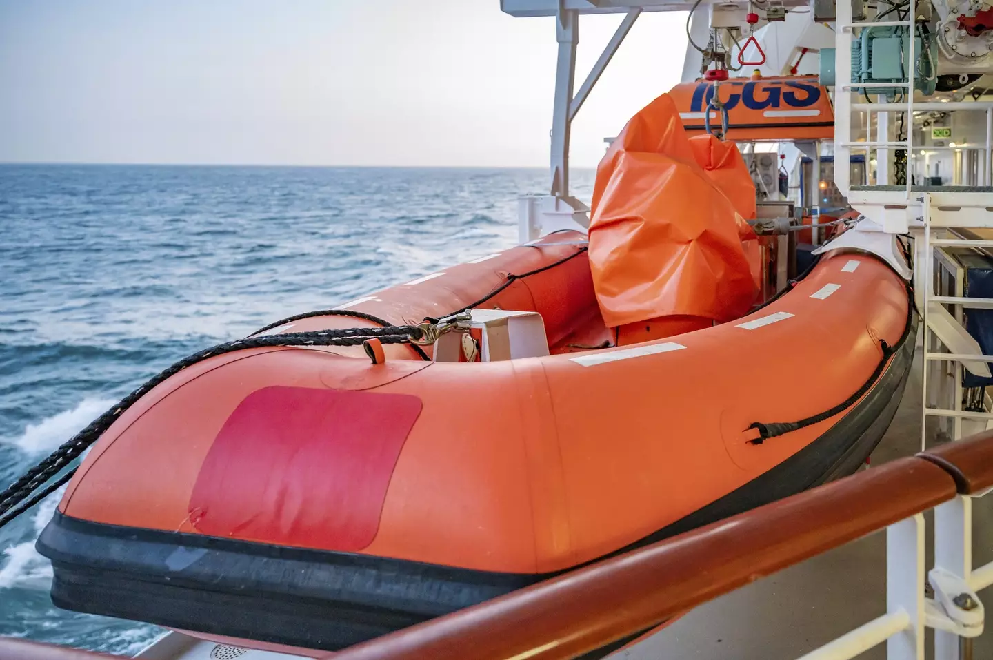 The ship sent a rescue craft (Getty Stock Images)