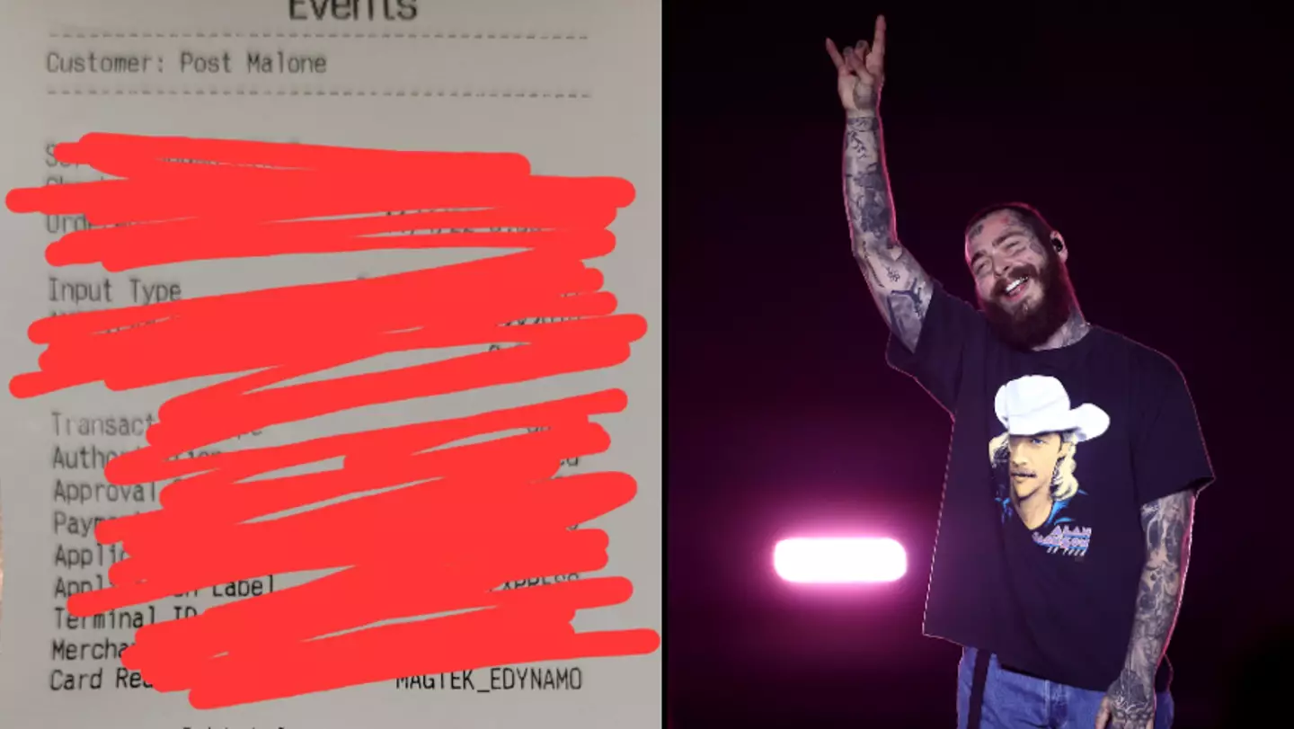 Waitress stunned after receiving 'biggest tip of her life' from Post Malone