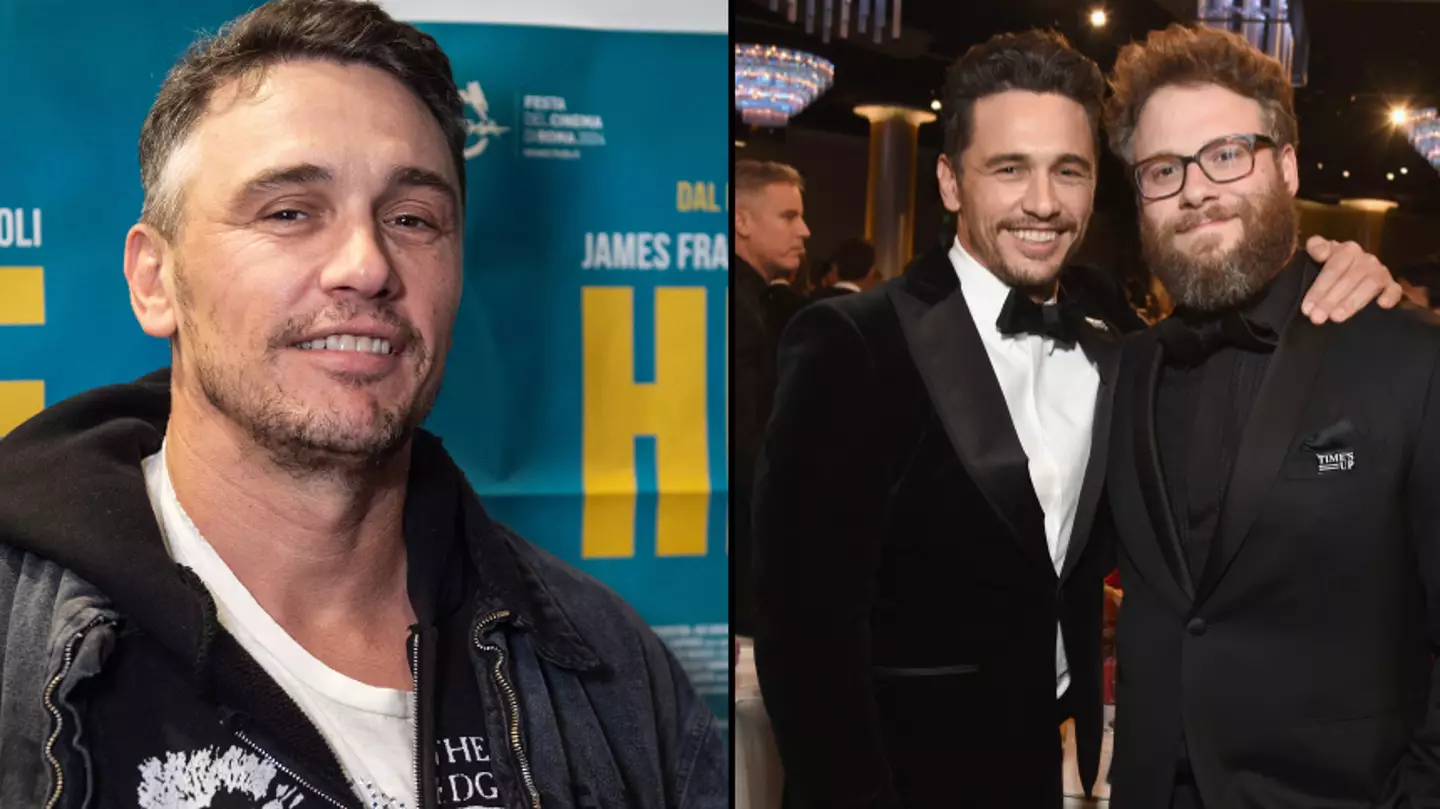 James Franco addressed Seth Rogen's comments about them 'no longer working together' following controversy