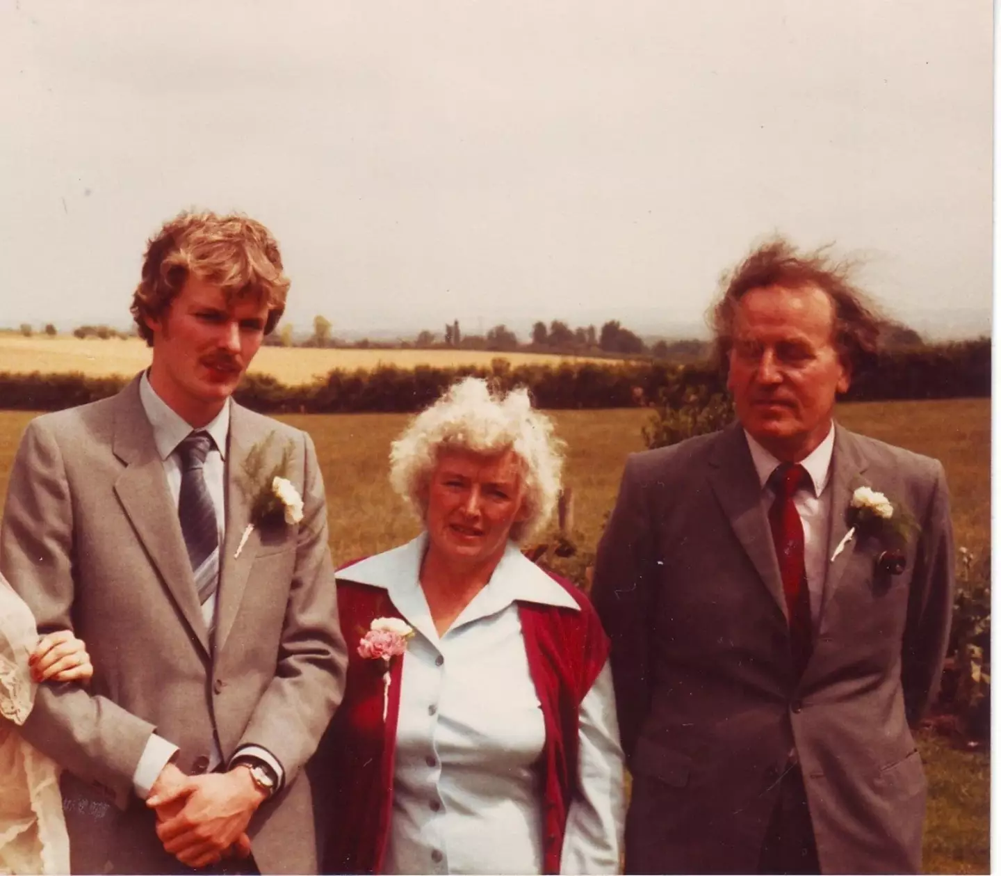 David Whittle (left) with his late dad Gearld (right).
