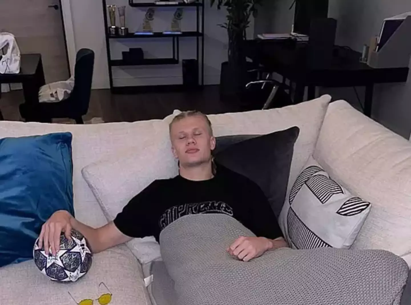 Erling Haaland has opened up on his intense nighttime routine.