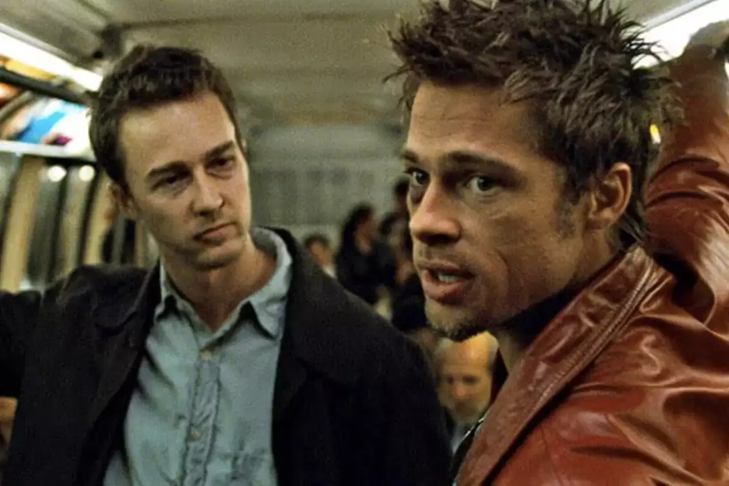 Norton and Pitt starred in the film together (20th Century Studios)