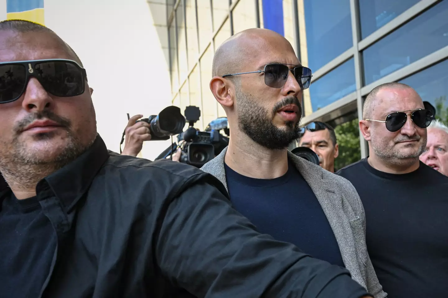 Tate denies all charges against him.