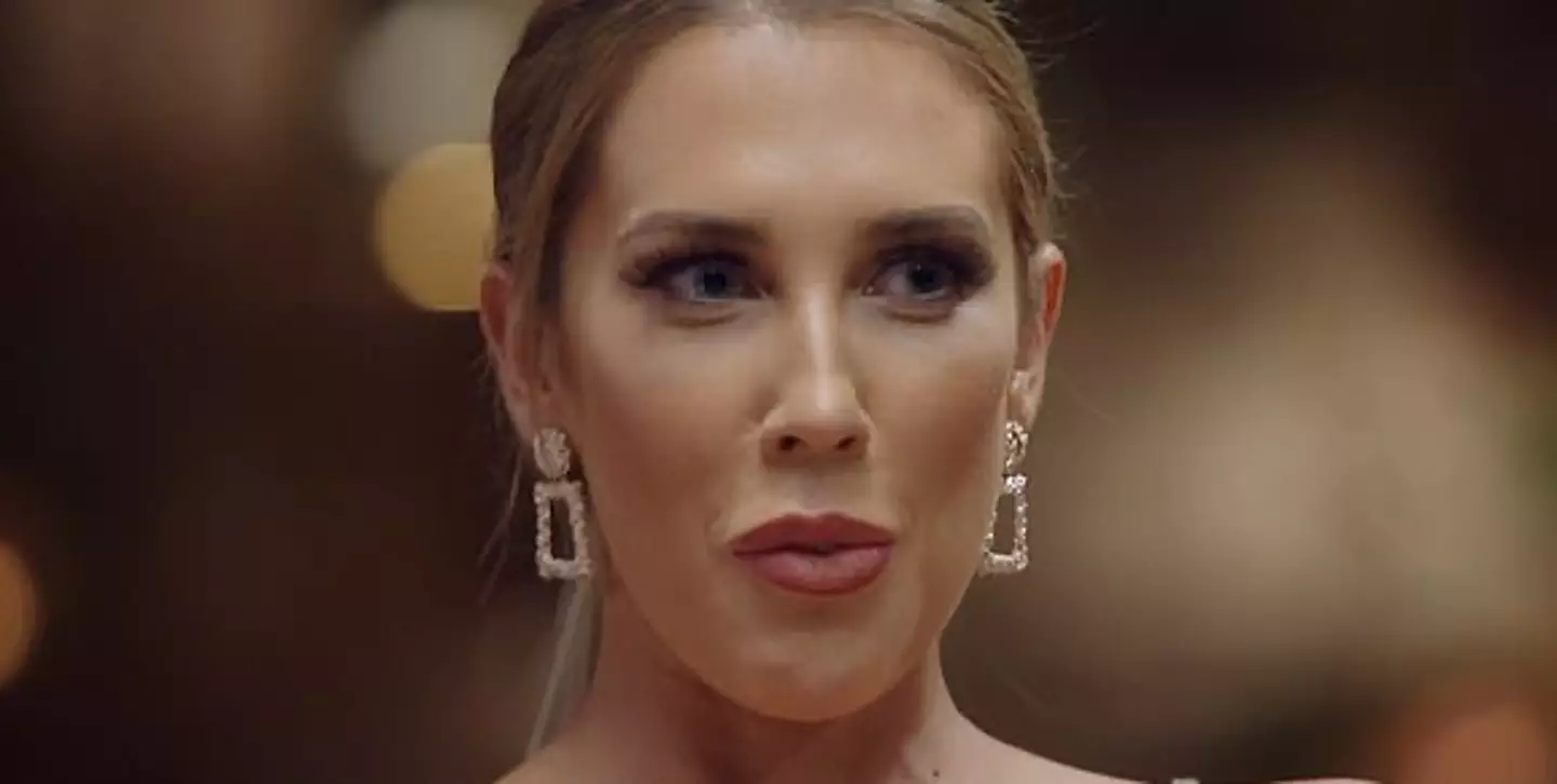 She was apparently caught red handed in her lie.