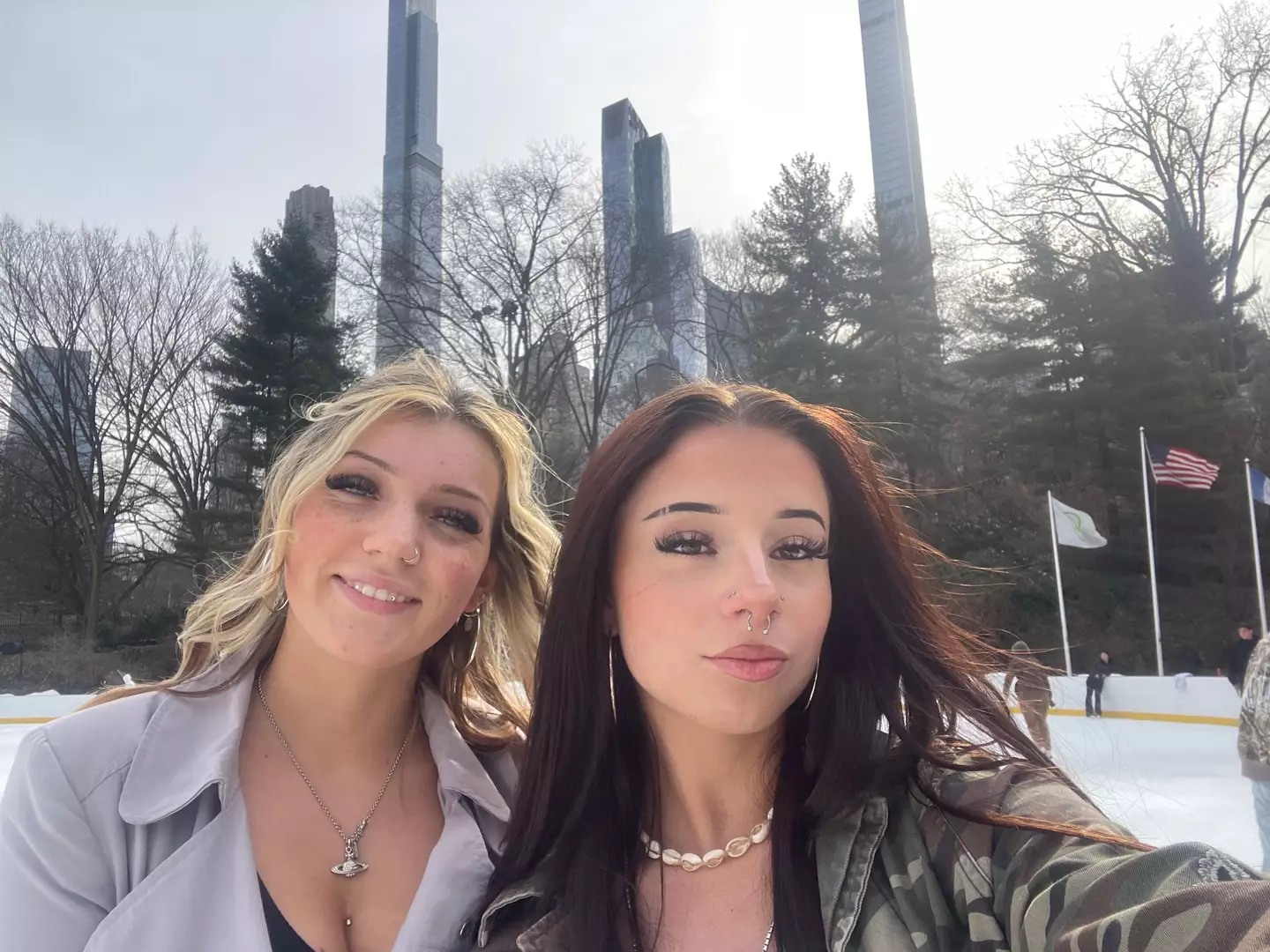 Georgina Leonard and Megan Smith in New York City. (Megan Smith)