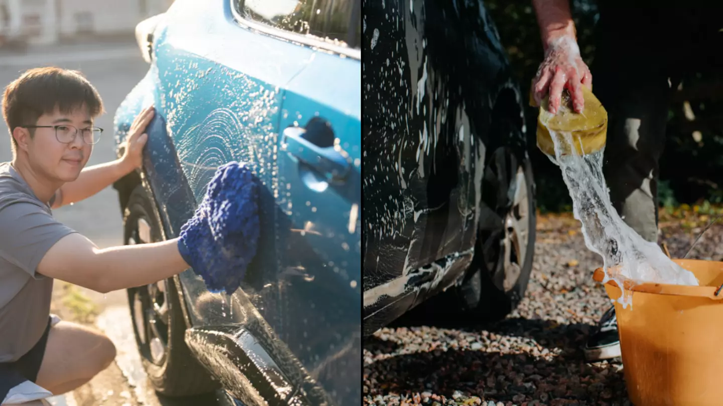 Drivers given 'bizarre' warning about washing their cars at certain times of day