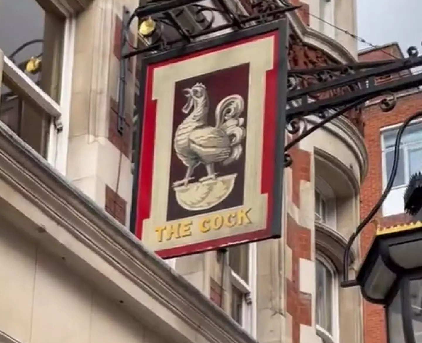 A pub called The Cock? Won't somebody please think of the children!?