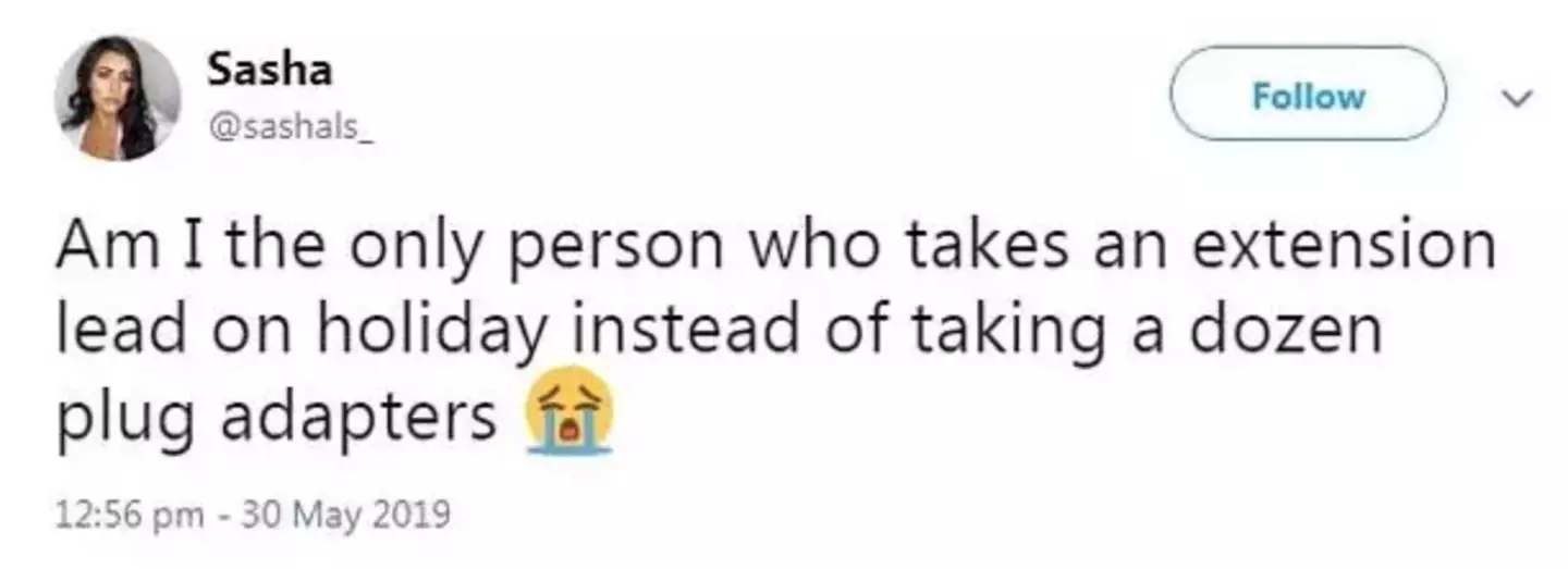 Sasha's travel hack has left people's minds blown on X (X)