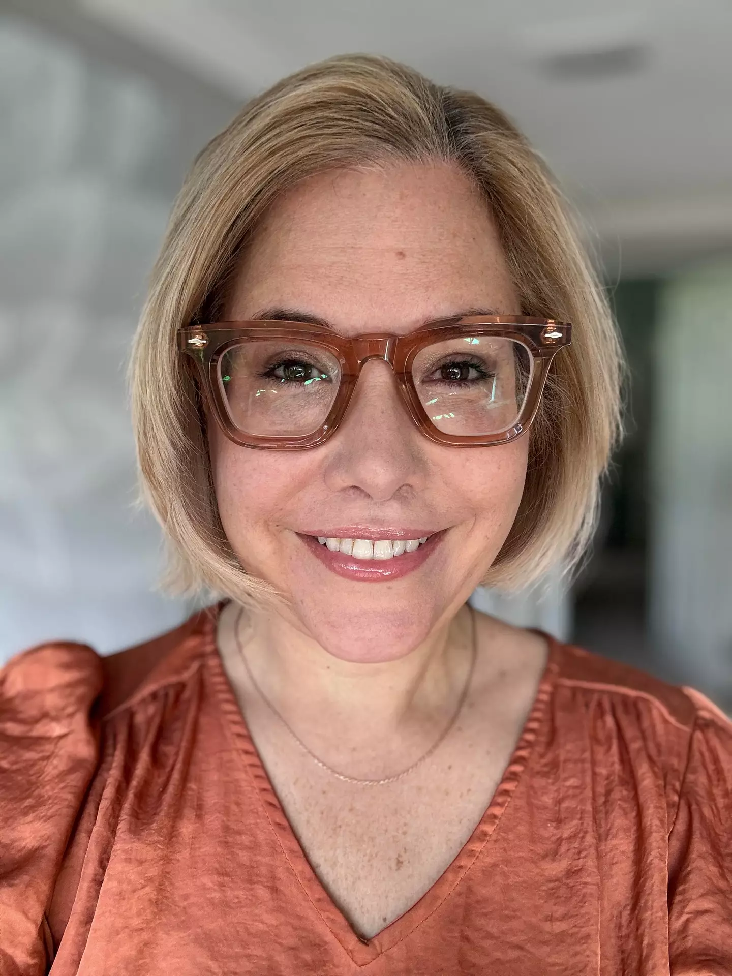 The 52-year-old said she feels like a new woman after her deep plane facelift (PA Real Life)