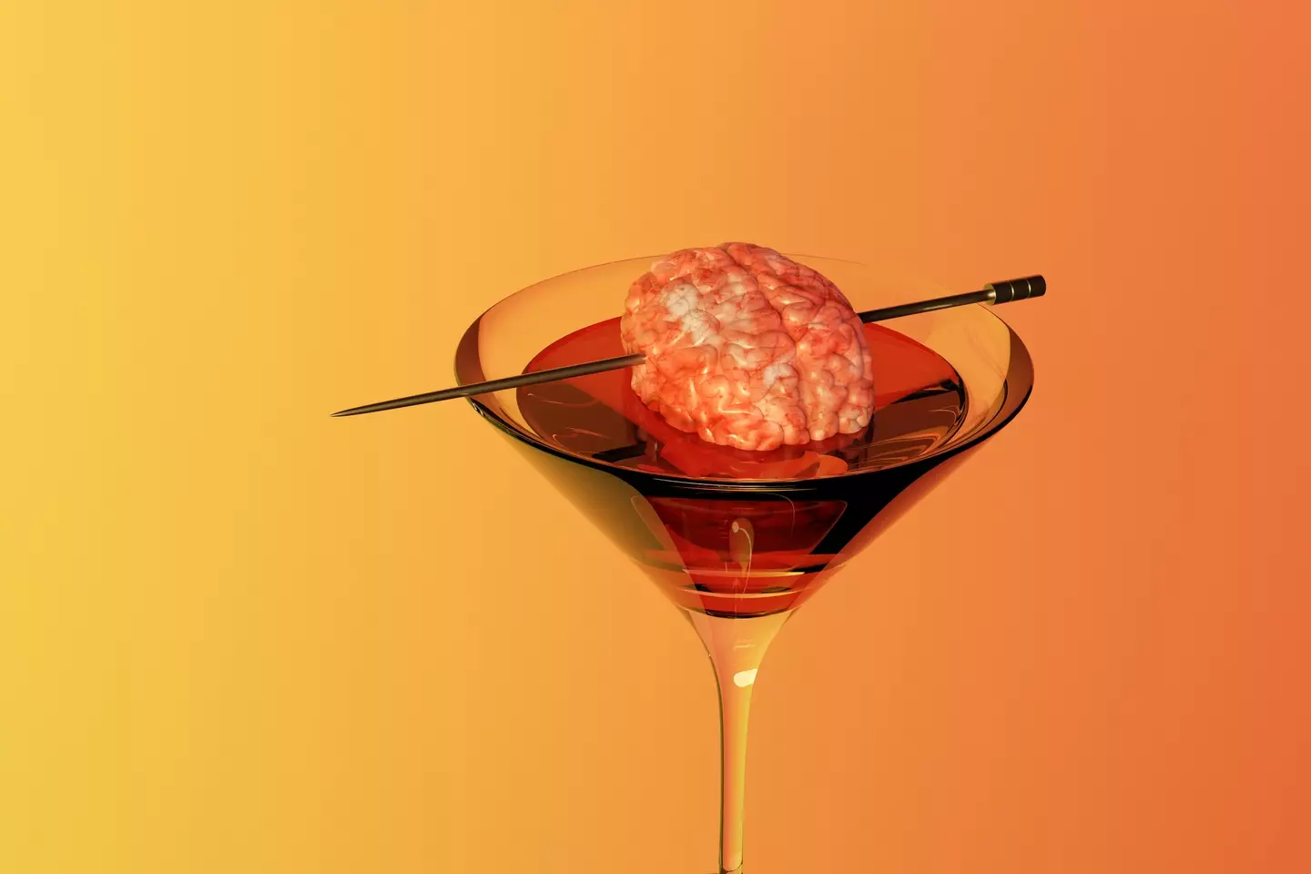 Your brain is going to be impacted by alcohol (Getty Stock Photo)