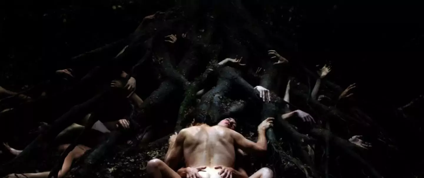 Real-life sex was featured in the film - though was completed by stunt doubles.