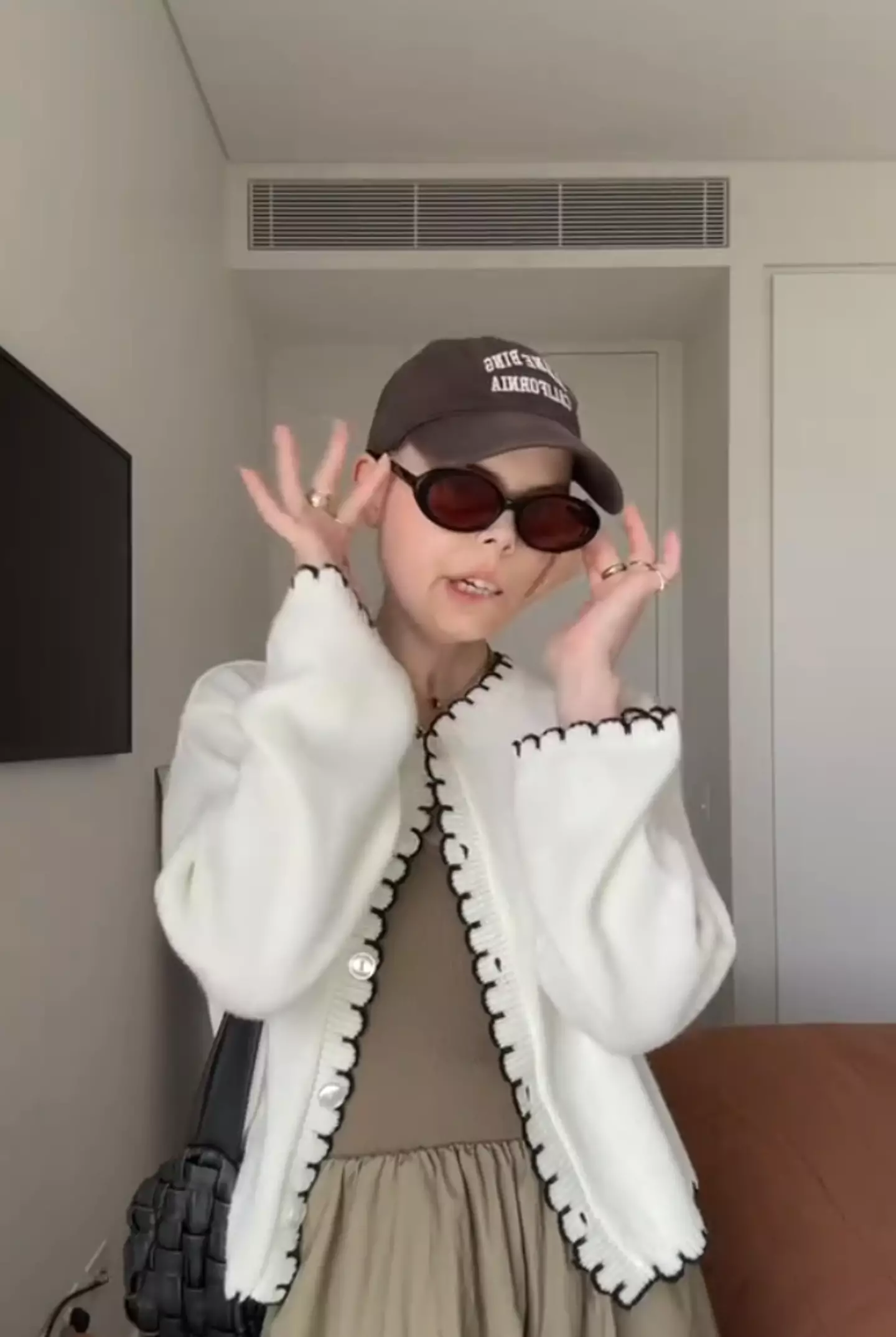 Bella ended the video by sharing her final look and thanked followers for their support (TikTok/bellabradford0)