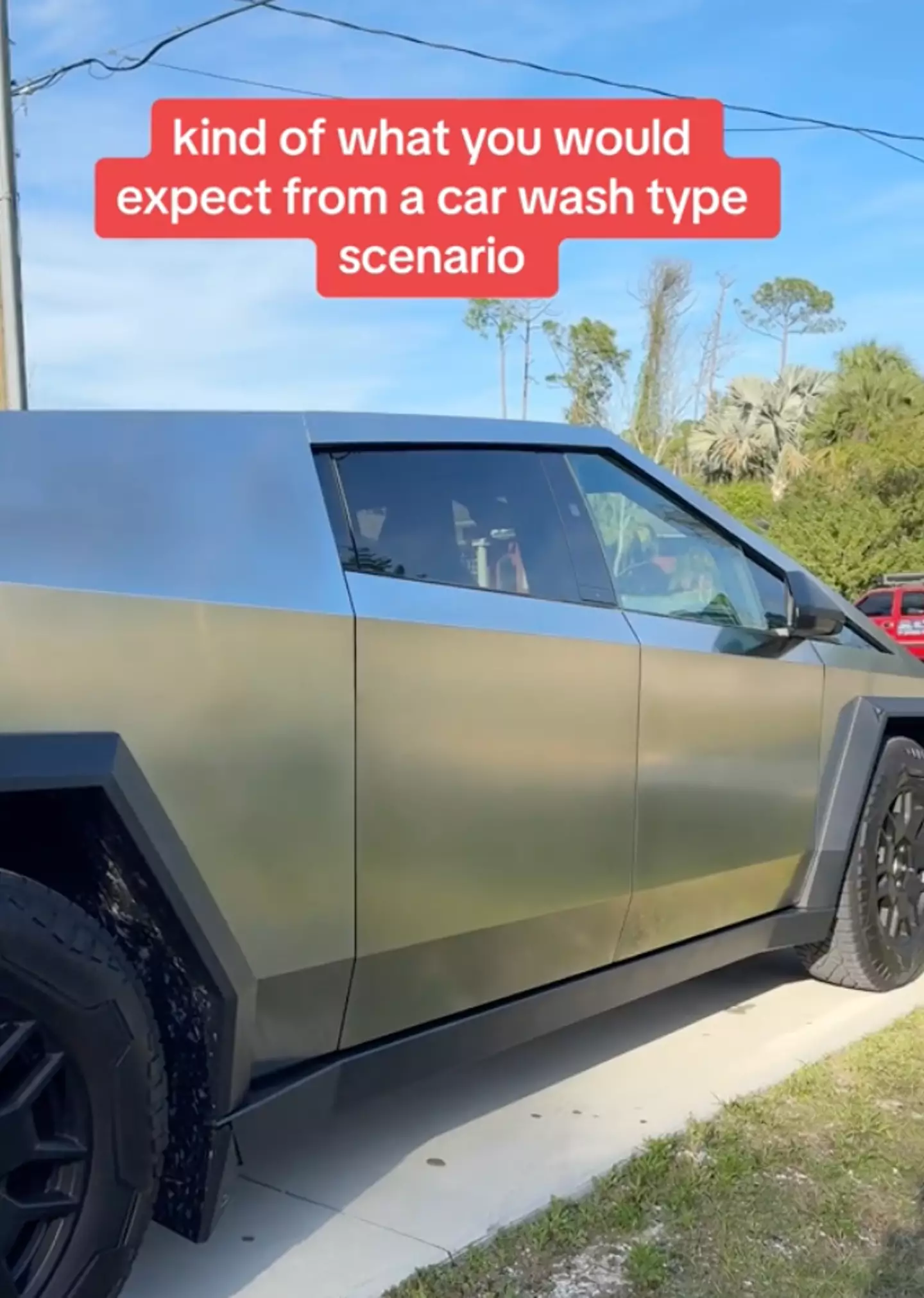 The car looked scratch-free after the wash. (Tiktok/jeremyjudkins2)