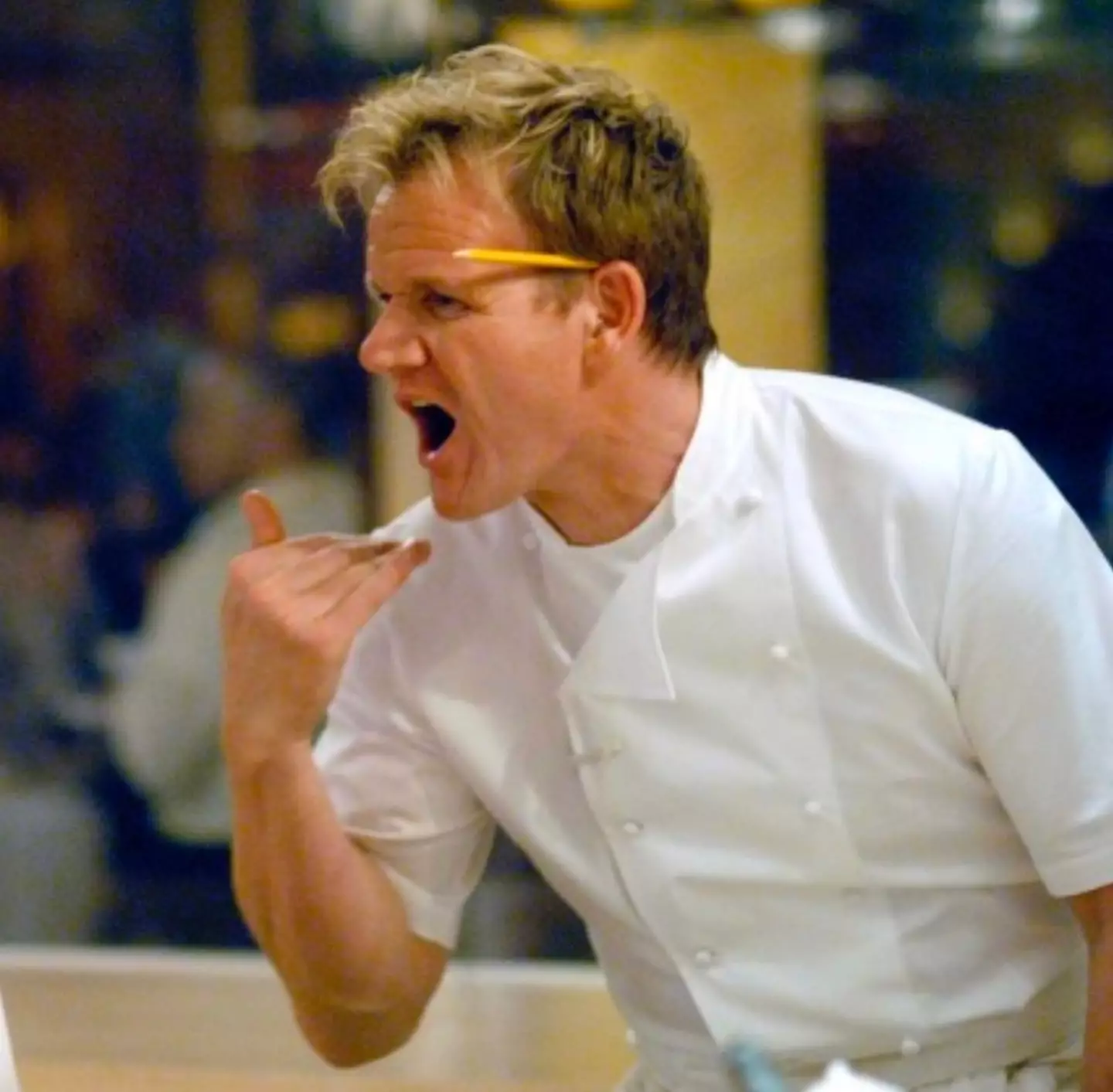 Gordon Ramsay says he's just passionate about his job and resents people saying he's on drugs.