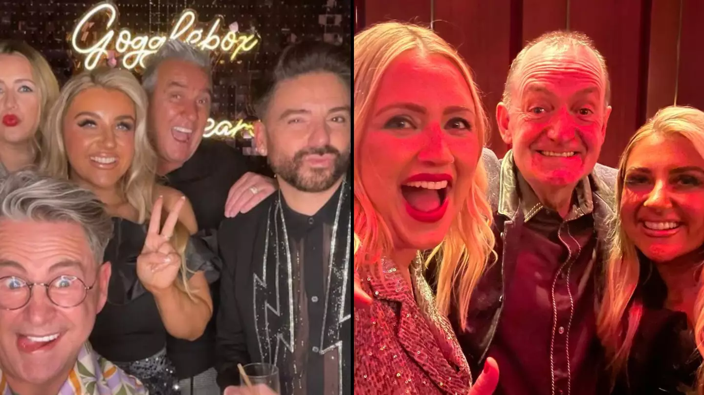Gogglebox cast meet for first time at Christmas party but fans point out special rule has been broken