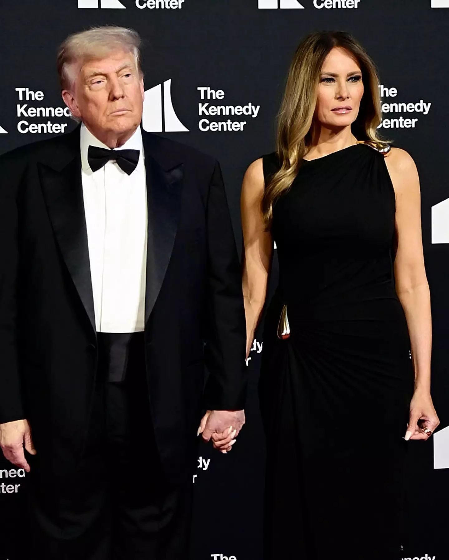 Donald Trump attended the opening show of Les Miserables last night (Shannon Finney/Getty Images)