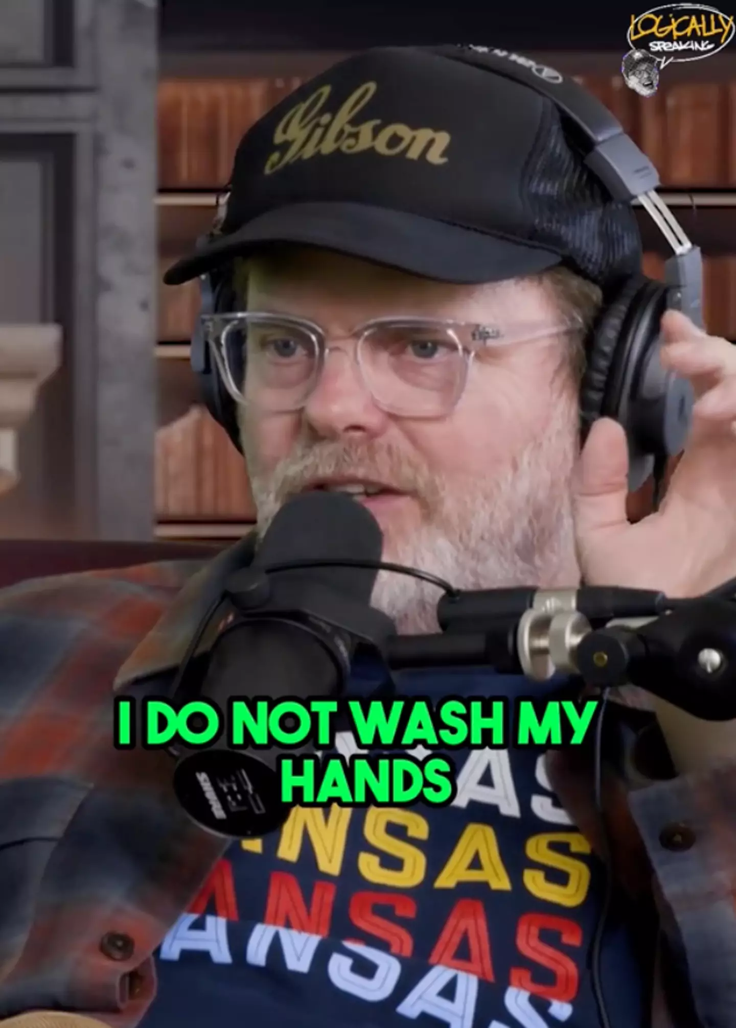 'Dwight Schrute' admitted that he doesn't wash his hands after he pees.