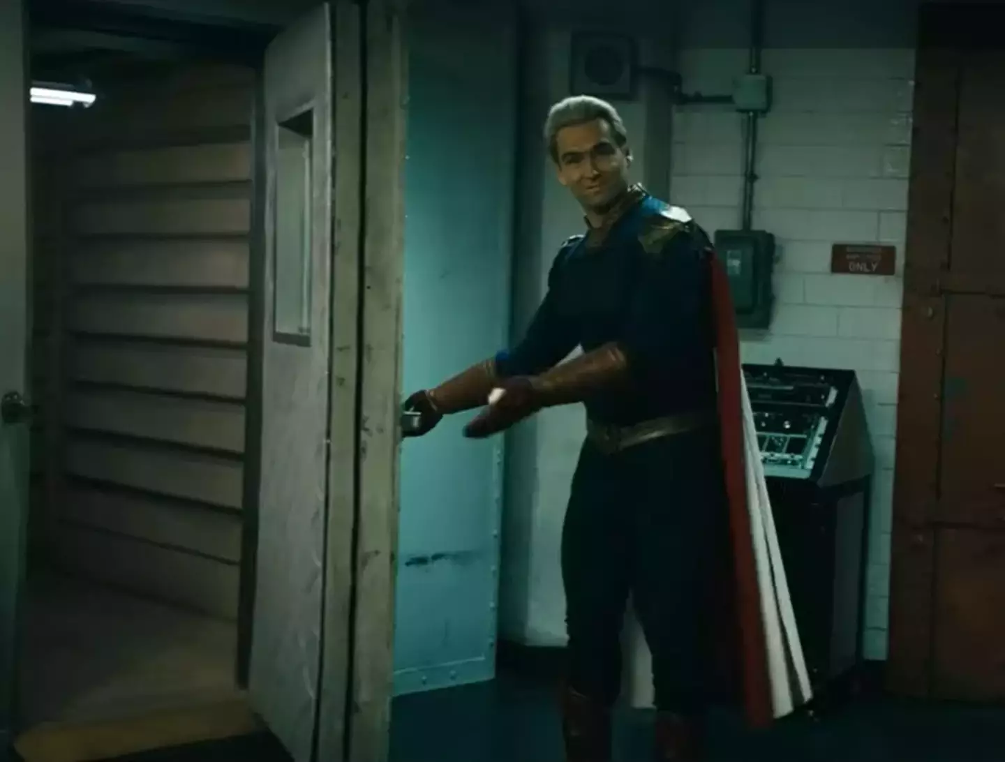 You can feel sorry that Homelander got put in a furnace as a kid and still think he's a psycho who needs to go down. (Prime Video)