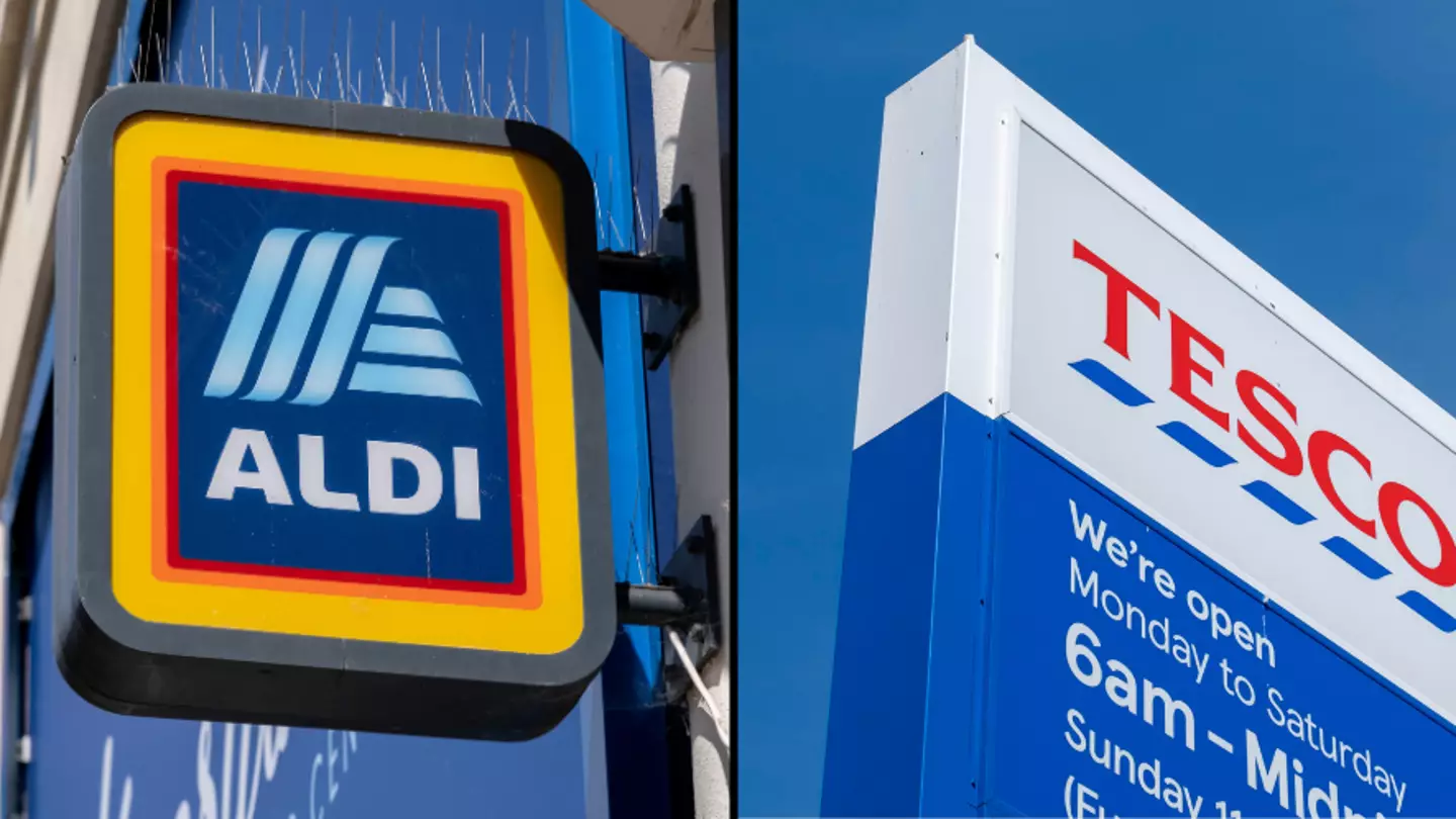 People reckon Aldi employee ‘needs a raise’ after supermarket savagely roasts Tesco