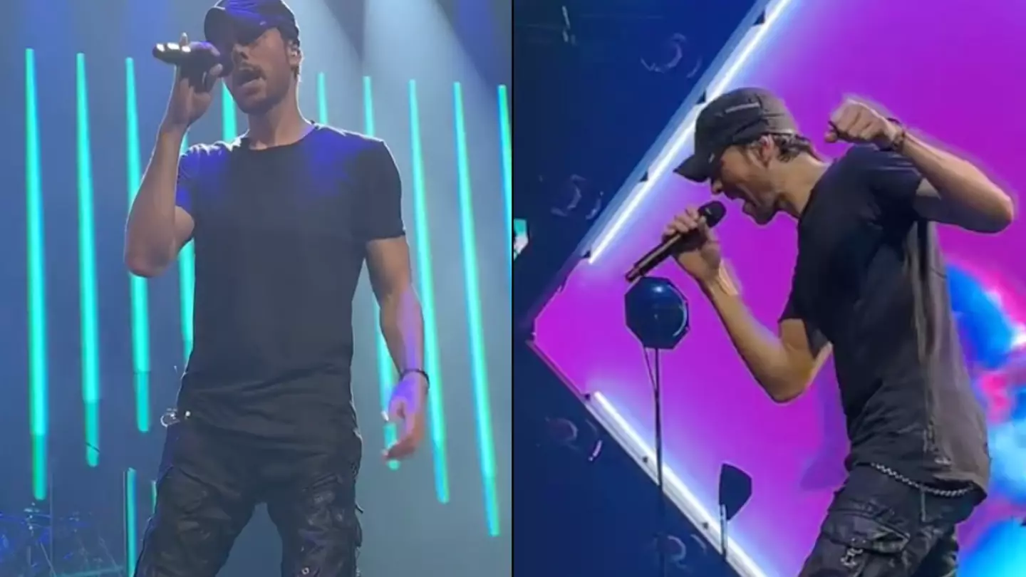 Enrique Iglesias fans ‘forced to control laughter’ experiencing how he actually sounds live