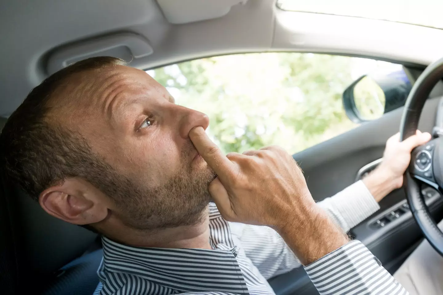 Picking your nose is a habit best avoided.