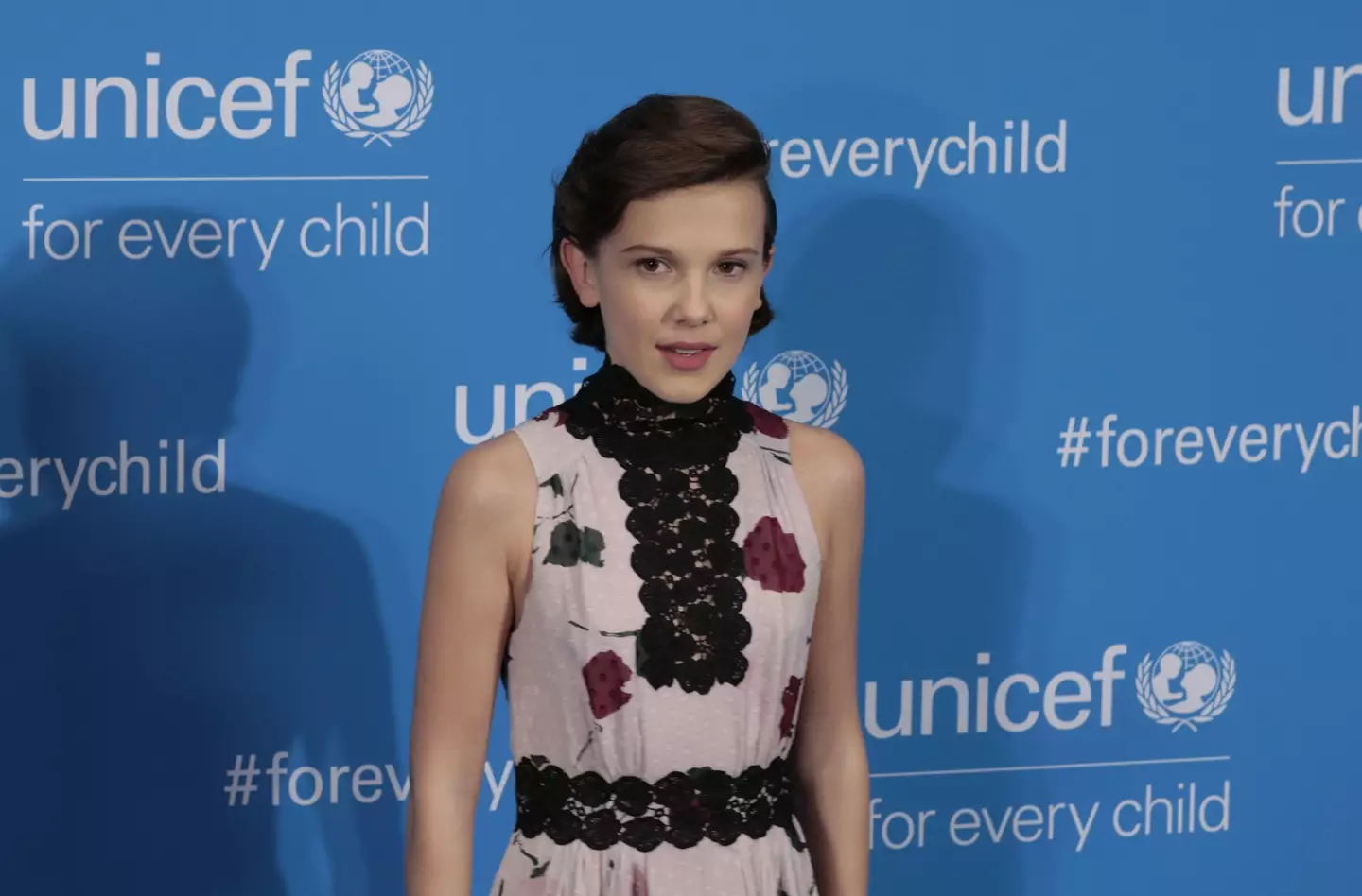 Millie Bobby Brown Participated at UNICEF's 70th Anniversary Celebrations at the United Nations Headquarters in New York.