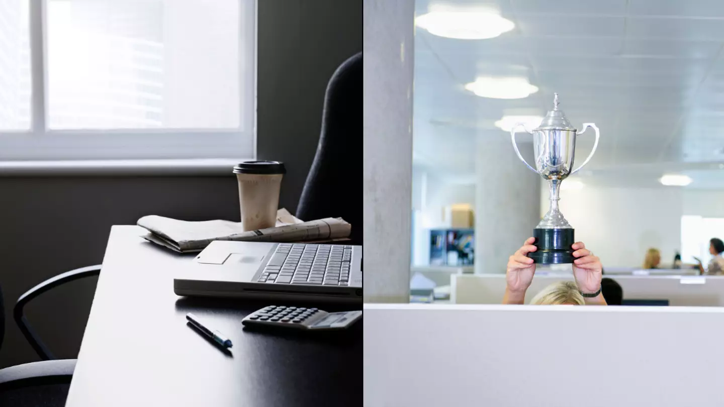 People only realised a man had skipped work for six years when he won an award