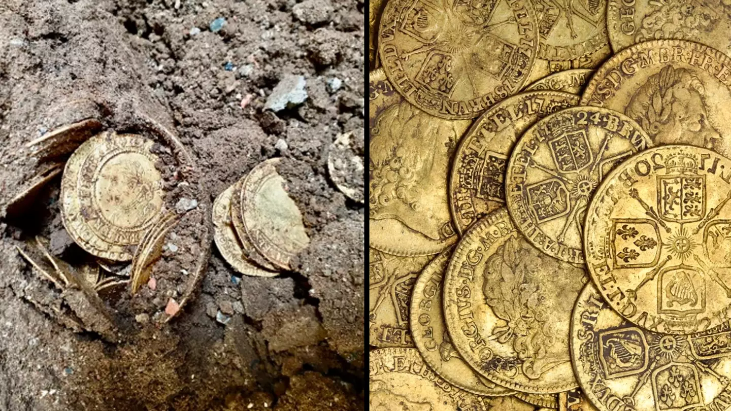 Couple find 400-year-old coins worth £250,000 stashed under their floor