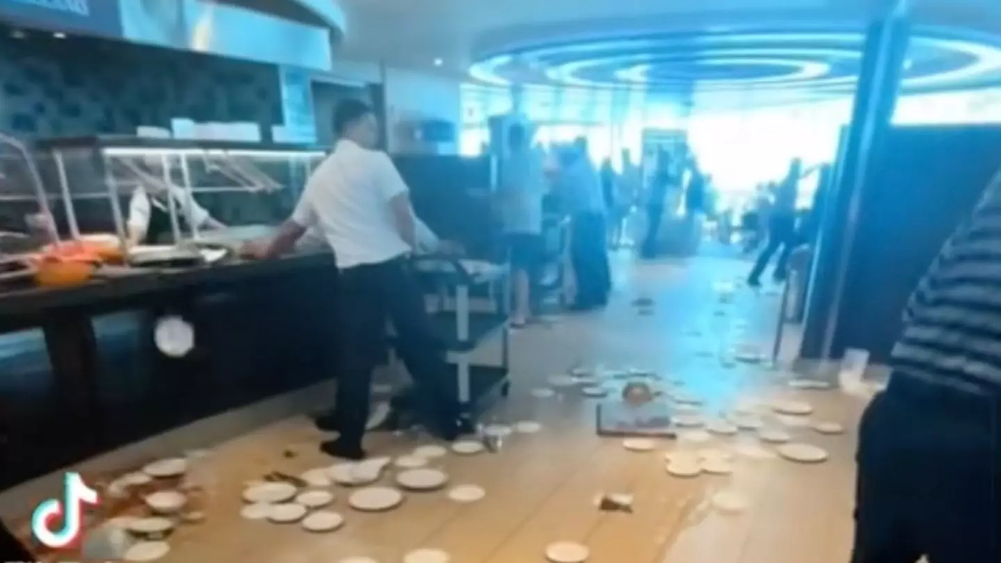 'Rogue wave' phenomenon explained as it causes havoc on Royal Caribbean cruise ship