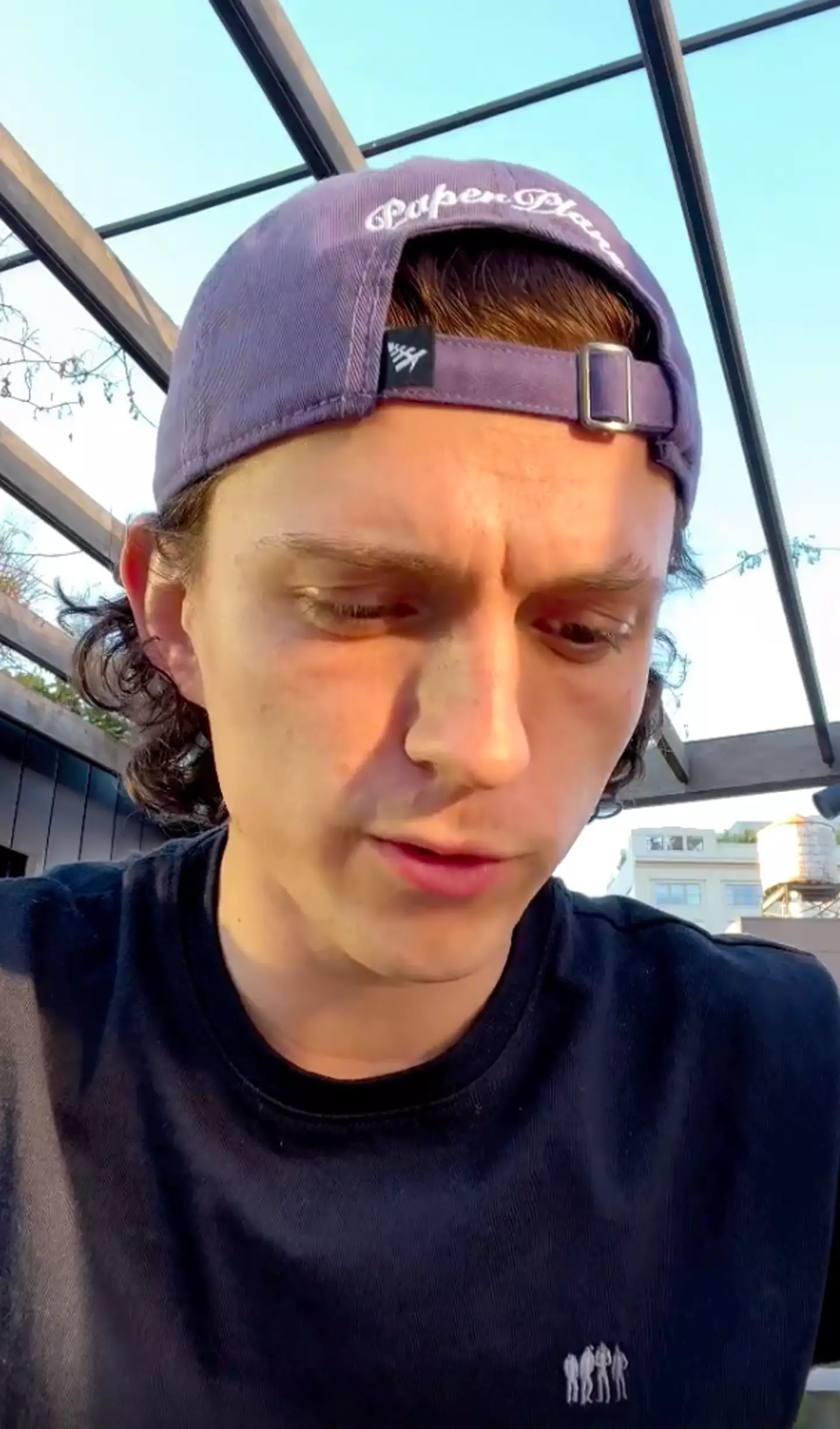 Tom explained his break to fans.