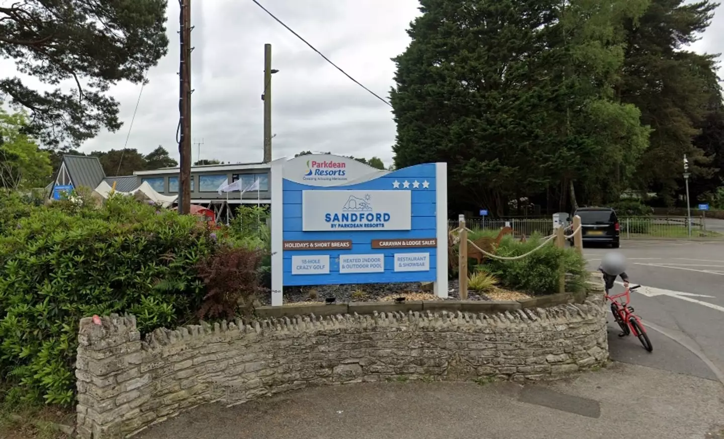 The family headed to Parkdean Resorts Sandford Holiday Park in place of a friend who could no longer make it (Kennedy News and Media)