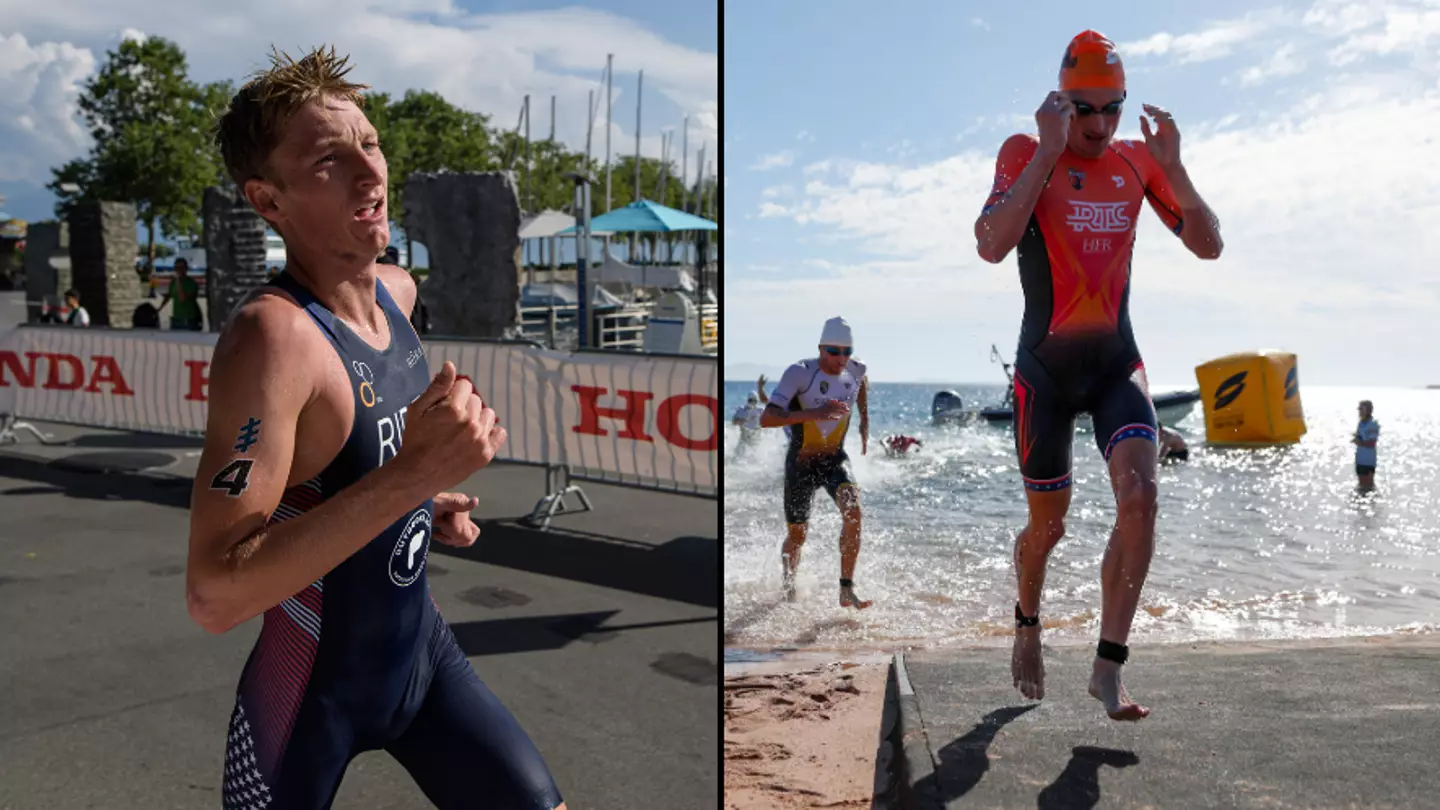Olympic triathlete shares disturbing ways he's been preparing for controversial triathlon race