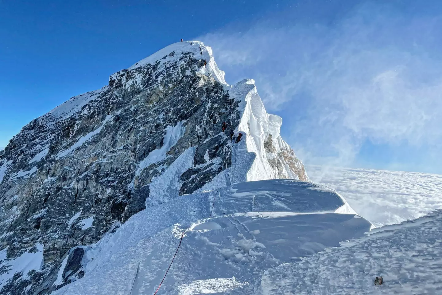 The fuss was all started over a selfie taken at the top of Mount Everest.