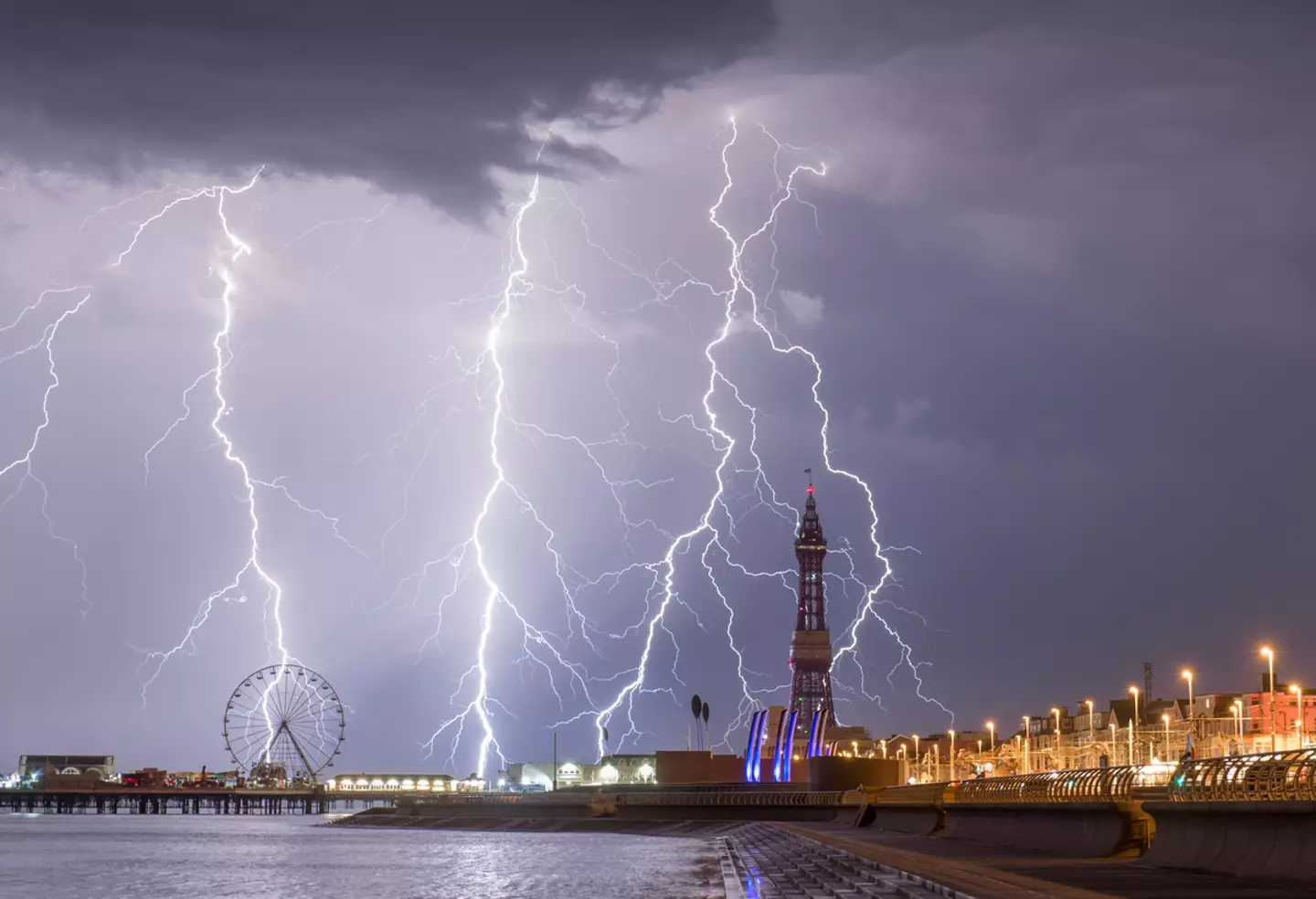 Areas of the UK are set to be hit by thunderstorms.