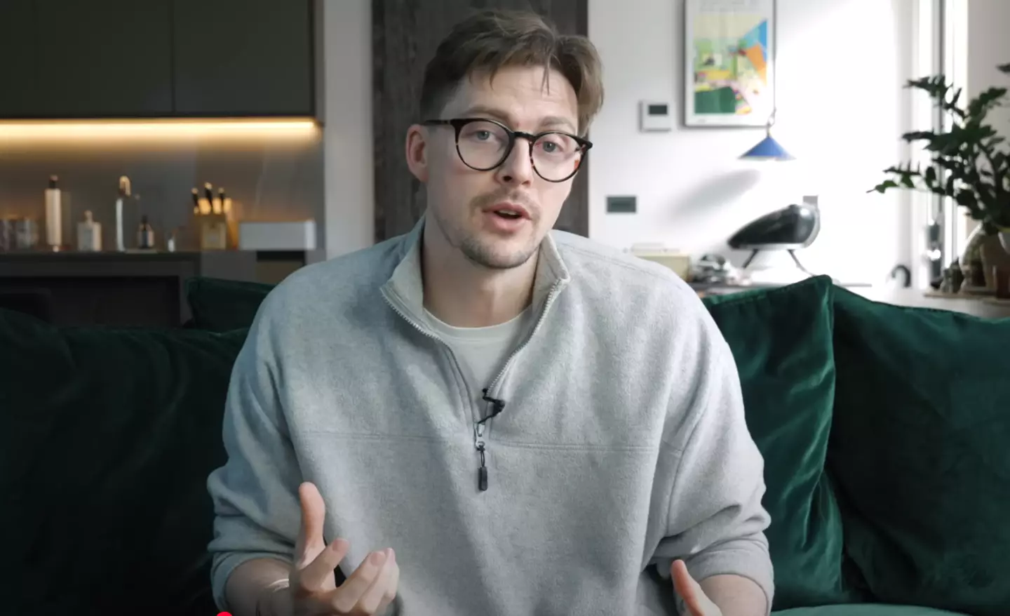 The doctor and health influencer explained why he believes persevering with sobriety is so important (YouTube/Dr Alex George)