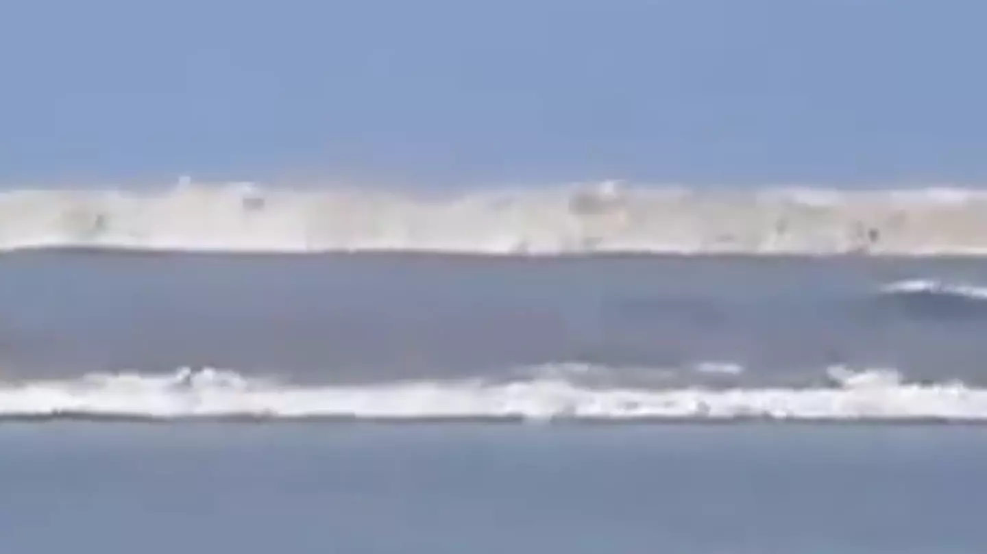 Rare footage shows terrifying reality of beginning of Tsunami that saw more than 220,000 lives lost