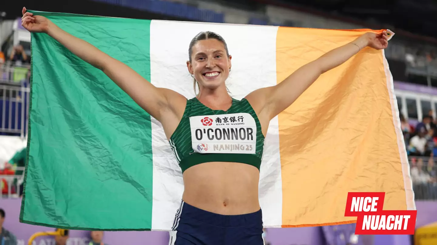 Kate O'Connor competing in the World Athletics Indoor Championships Nanjing 2025 (Photo by Cameron Spencer/Getty Images)