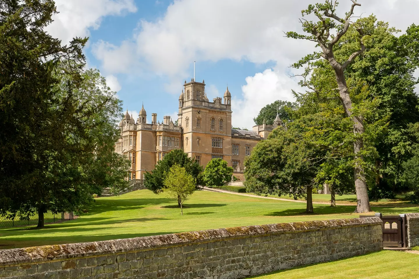 Lord Benyon's actual home. Yes, really.