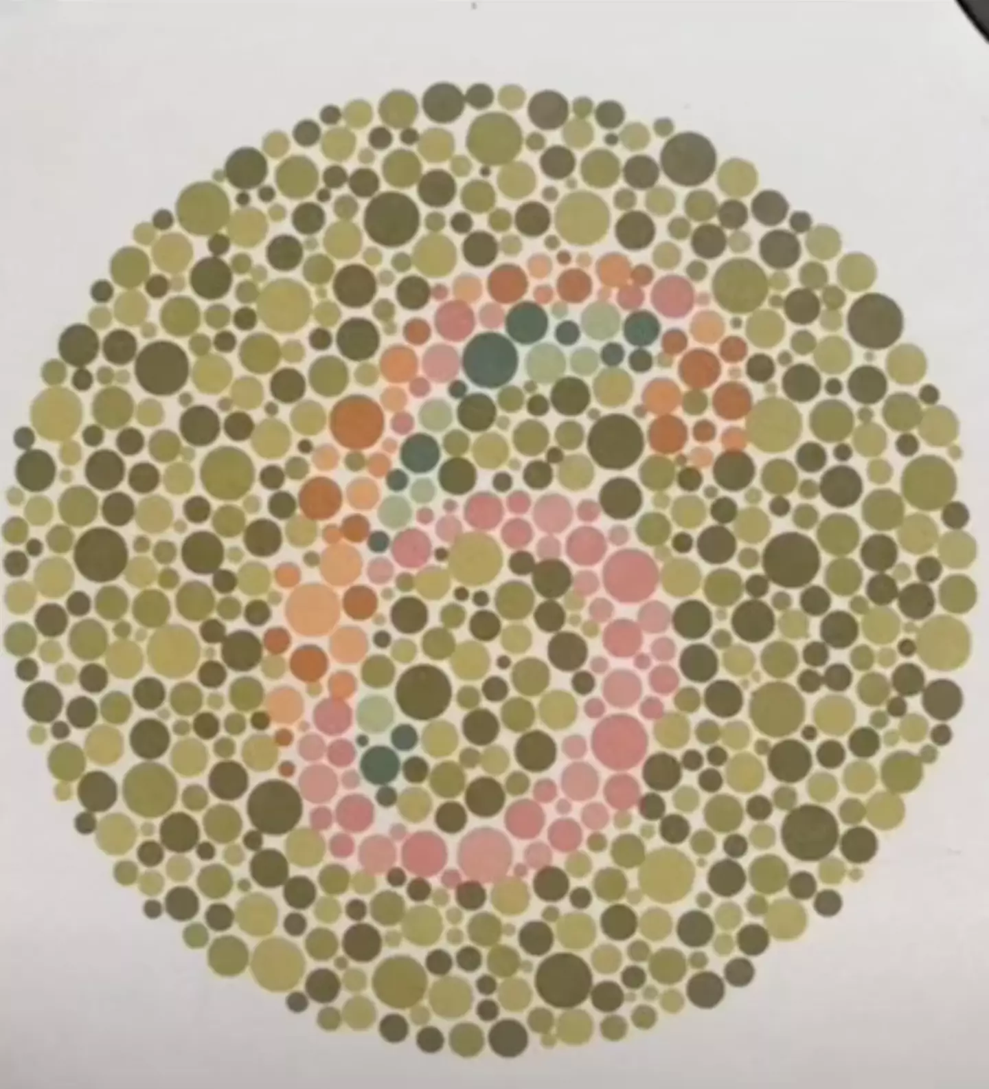 This is an Ishihara chart.