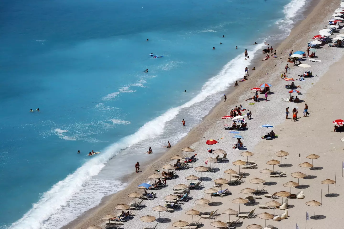 The man claimed the holiday hotspot has been 'quiet' this year (Ali Rıza Akkir/Anadolu Agency via Getty Images)