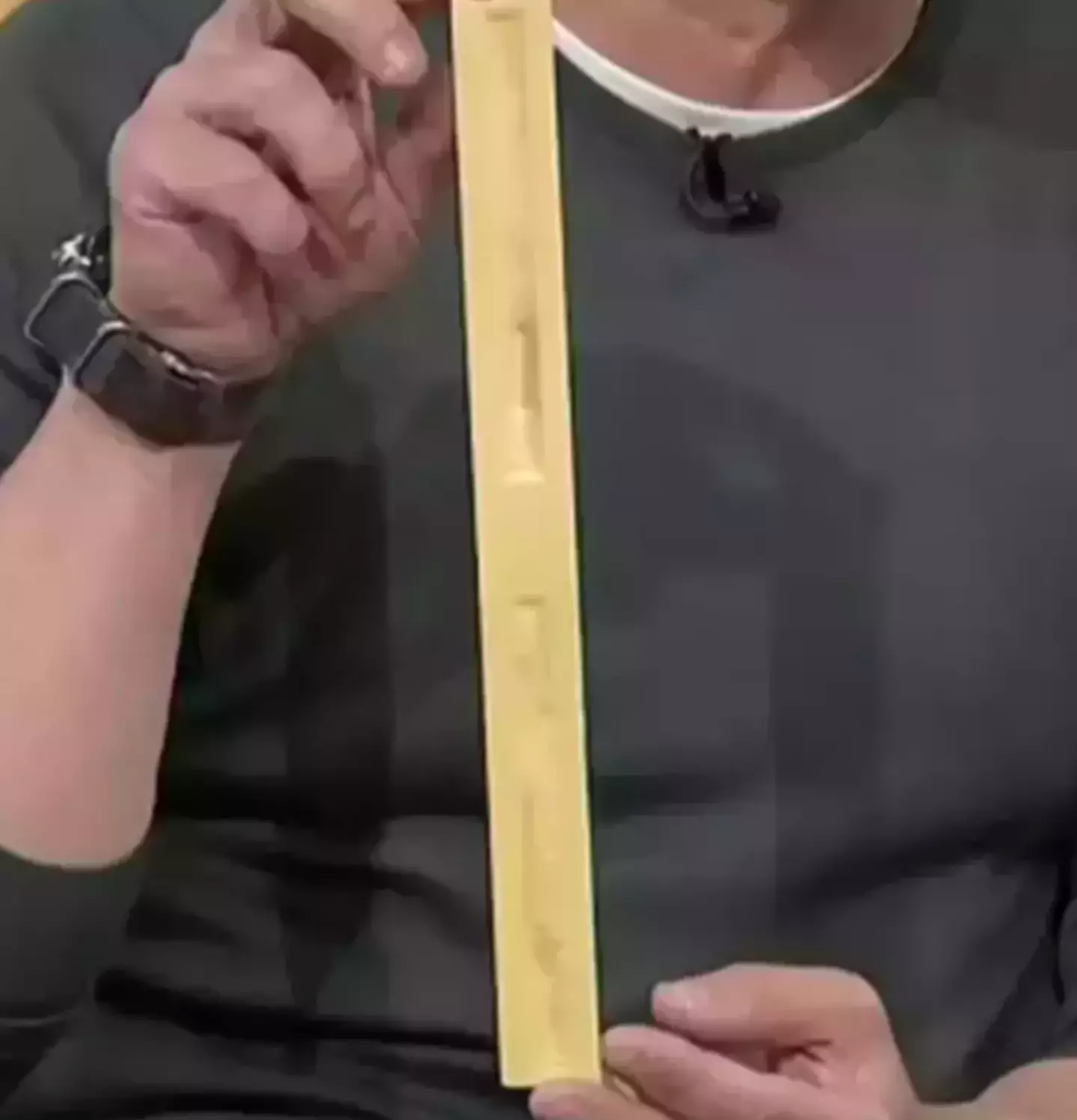 He's said to have the biggest package (ITV)