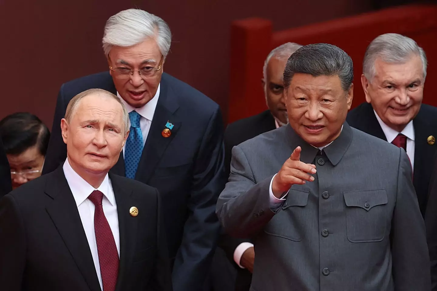 Putin has issued a new threat after his visit to China (ALEXANDER KAZAKOV/POOL/AFP via Getty Images)