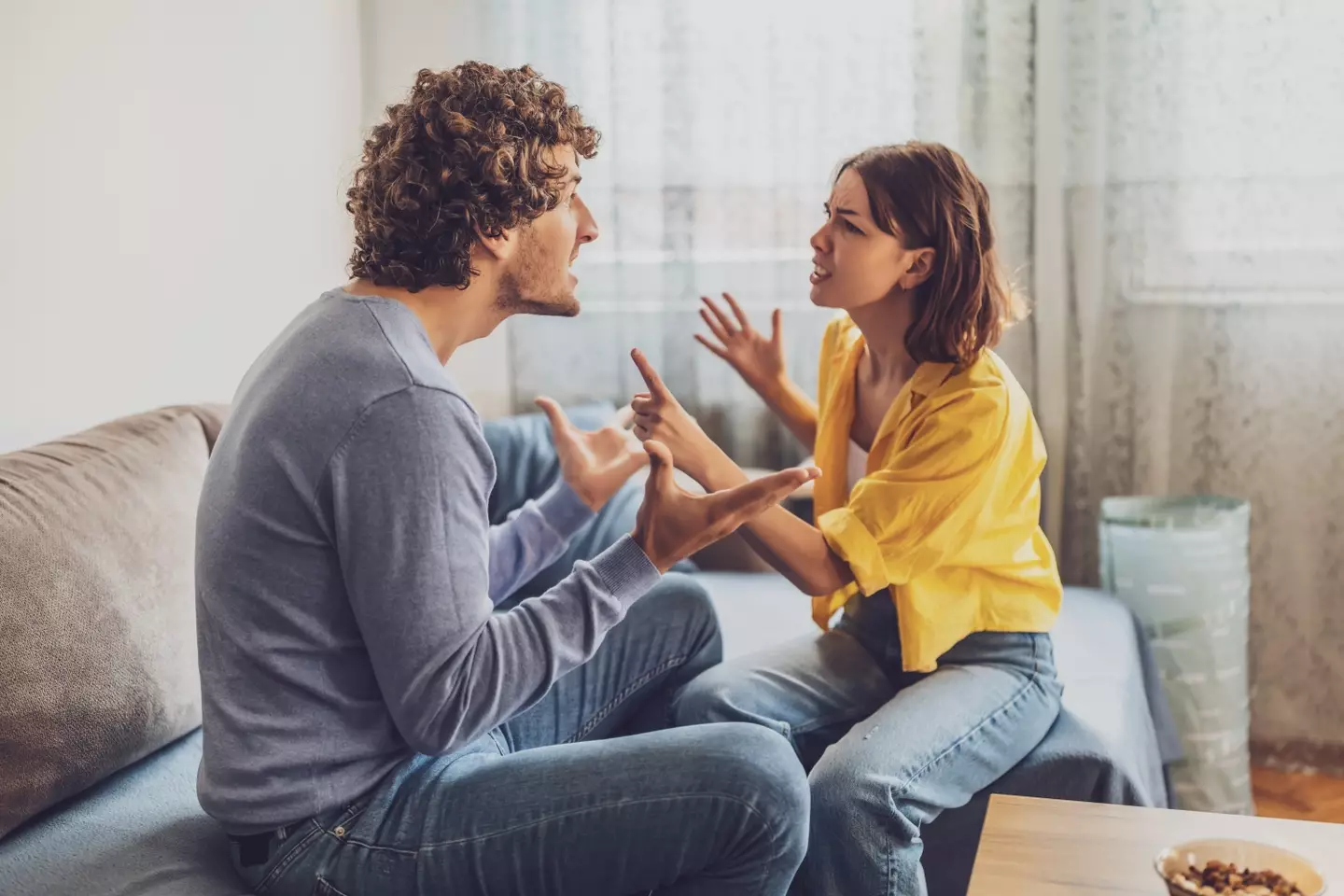 If they're trying to turn the argument back on you it could be a sign. (Getty Stock Photo)