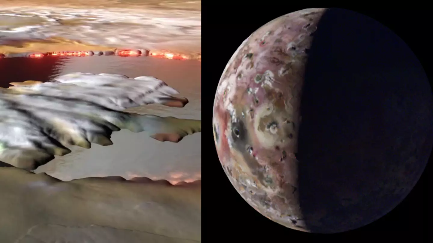 Massive lake of fire and lava found on volcano moon that's not too far from Earth
